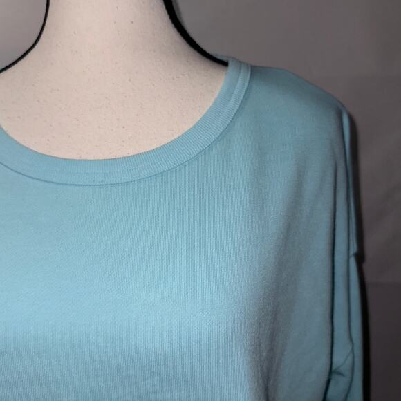 Buffalo David Bitton Light Blue Long Sleeve Top, Size Small - Picture 4 of 8